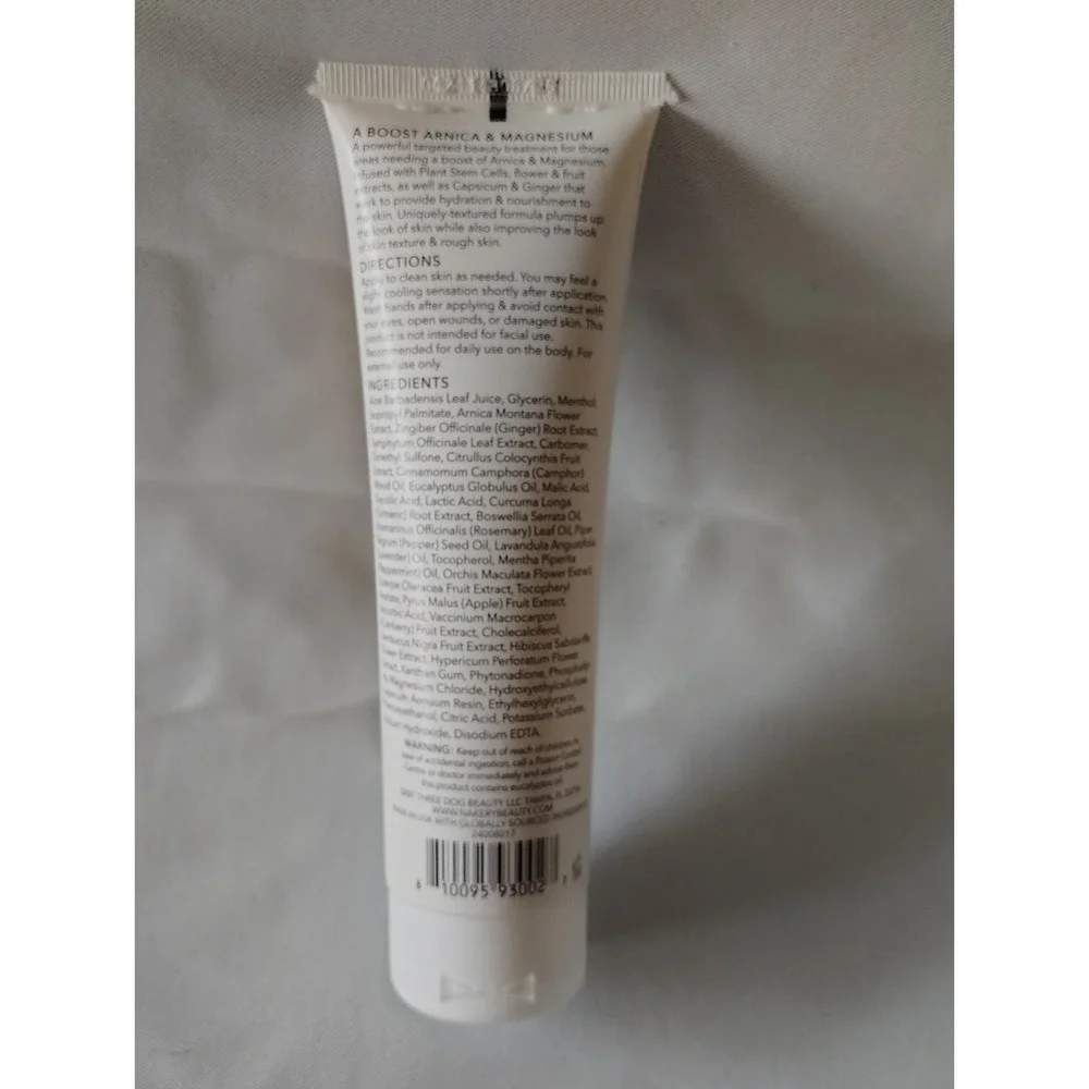 Nakery Beauty SkinRecovery Nourishing Magic Cream Arnica Magnesium 4 fl oz NEW